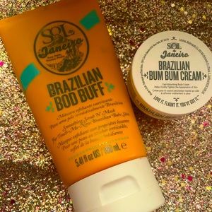 Sol de Janeiro Body Buff mask/scrub & Mini BumBum Cream *BOTH Nwt*